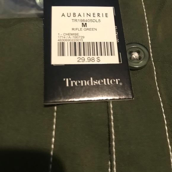 Women’s shirt olive green - Picture 4 of 5